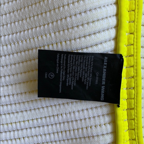 Alexander Wang neon top in size M new never worn - Picture 6 of 6